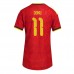Belgia Jeremy Doku #11 Hjemmedrakt Dame VM 2026 Korte ermer
